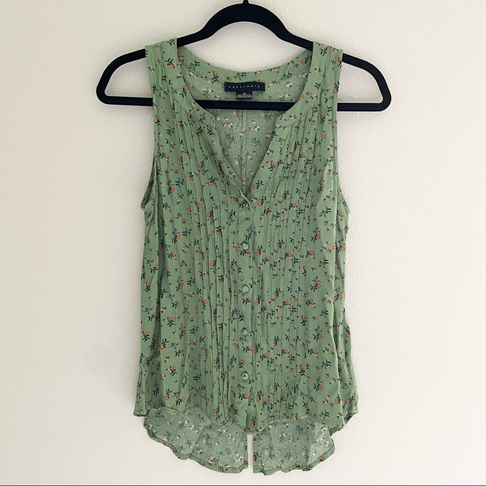 Sanctuary Floral Print Blouse